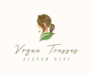 Woman Leaf Spa logo