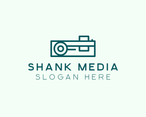 Simple Media Projector  logo design