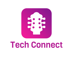 Guitar Tuner App logo design