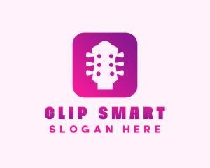 Guitar Tuner App logo design