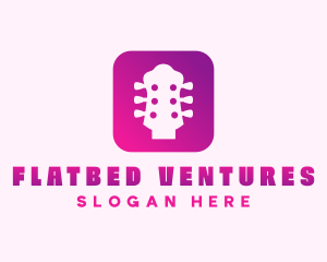 Guitar Tuner App logo design