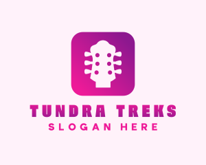 Guitar Tuner App logo design