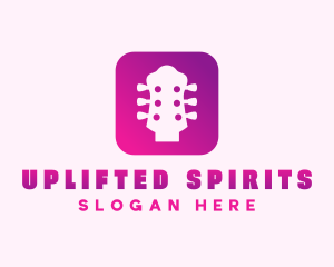 Guitar Tuner App logo design