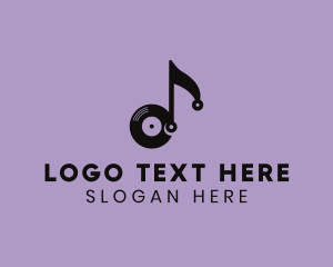 Download - Music Note Record logo design