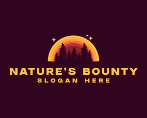 Nature Park Forest logo design