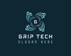 Developer Tech Software logo design