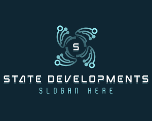 Developer Tech Software logo design