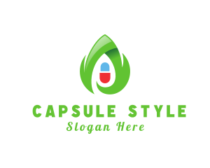 Eco Capsule Medicine logo design