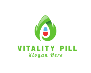 Eco Capsule Medicine logo design