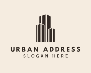 Urban Construction Building  logo design