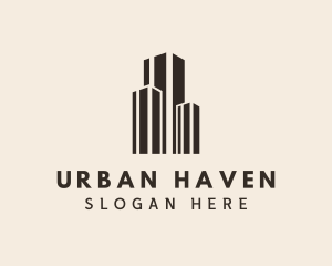 Urban Construction Building  logo design