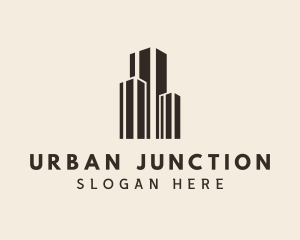 Urban Construction Building  logo design