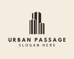 Urban Construction Building  logo design