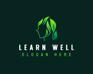 Human Leaves Wellness logo design