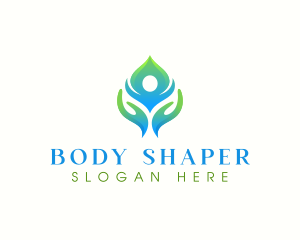 Natural Spa Massage logo design