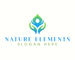 Natural Spa Massage logo design