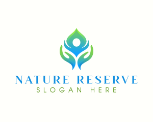 Natural Spa Massage logo design