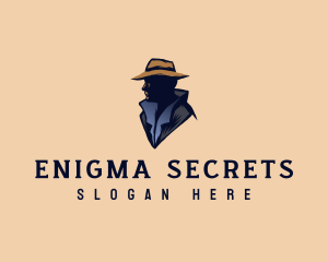 Mystery Detective Man logo design