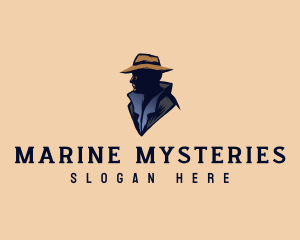 Mystery Detective Man logo design