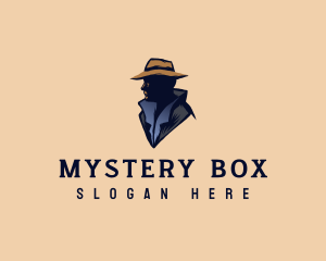 Mystery Detective Man logo design