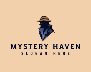 Mystery Detective Man logo design