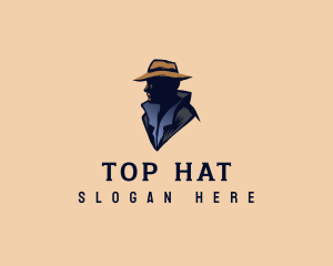 Mystery Detective Man logo design