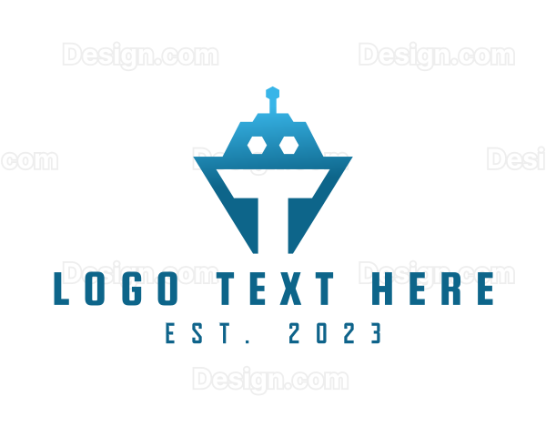 Tech Tank Robot Logo