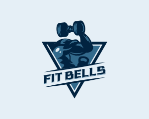 Gym Fitness Muscle logo design