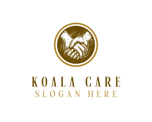 Support Hand Care logo design