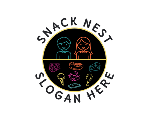 Playful Children Snack Bar logo