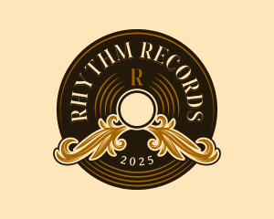 Vinyl Record Music logo