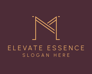 Elegant Modern Letter M logo