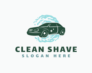 Clean Sedan Car logo design