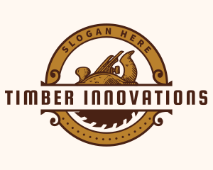 Carpentry Lumberjack Woodwork logo