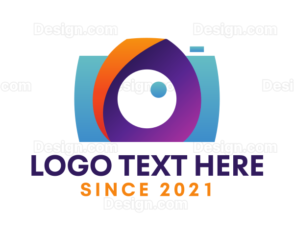Modern Camera Gadget Logo