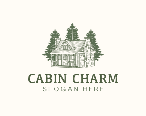 Cabin Lodge Forest logo