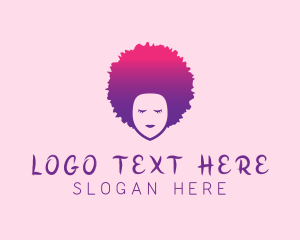 Curly Woman Hair Stylist logo