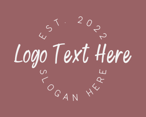 Brand - Luxury Handwritten Style logo design