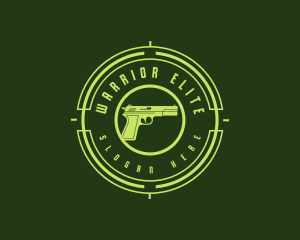 Military Gun Target logo