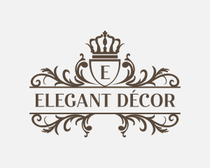 Elegant Regal Shield logo design