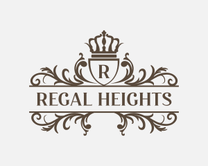 Elegant Regal Shield logo design