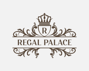 Elegant Regal Shield logo design