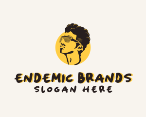 Afro Retro Shades logo design