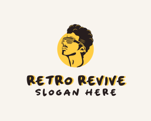 Afro Retro Shades logo design