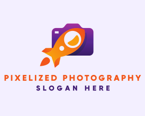 Rocket Photography Studio logo design