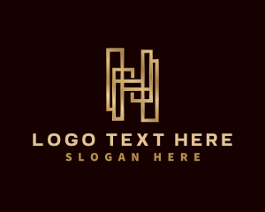 Social Media - Premium Media  Letter H logo design
