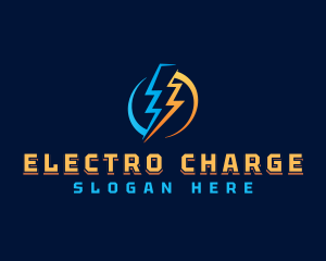 Voltage Lightning Energy logo design