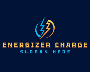 Voltage Lightning Energy logo design