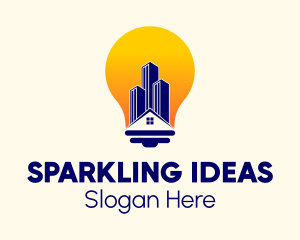 Incandescent Building House logo