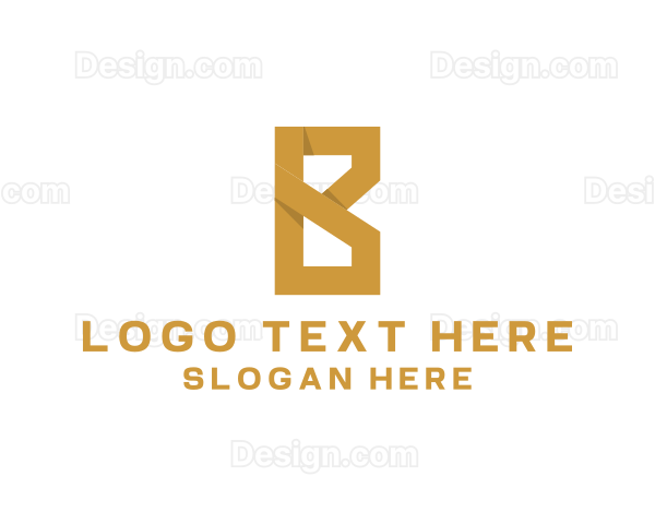Stylish Studio Letter B Logo